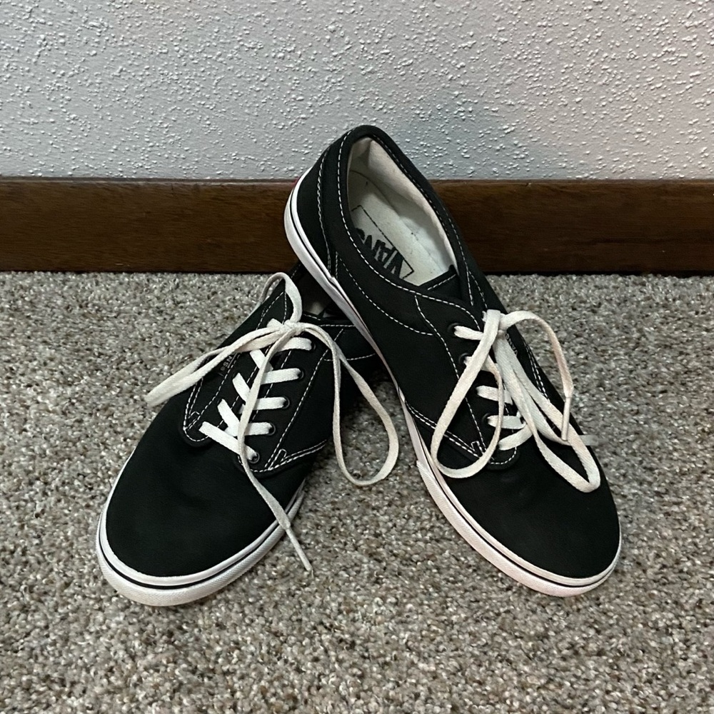 Black Canvas VANS